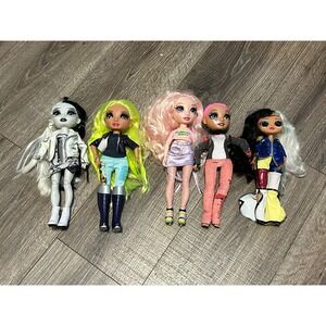 Rainbow High Shadow High Doll Lot W Clothes Shoes See Photos